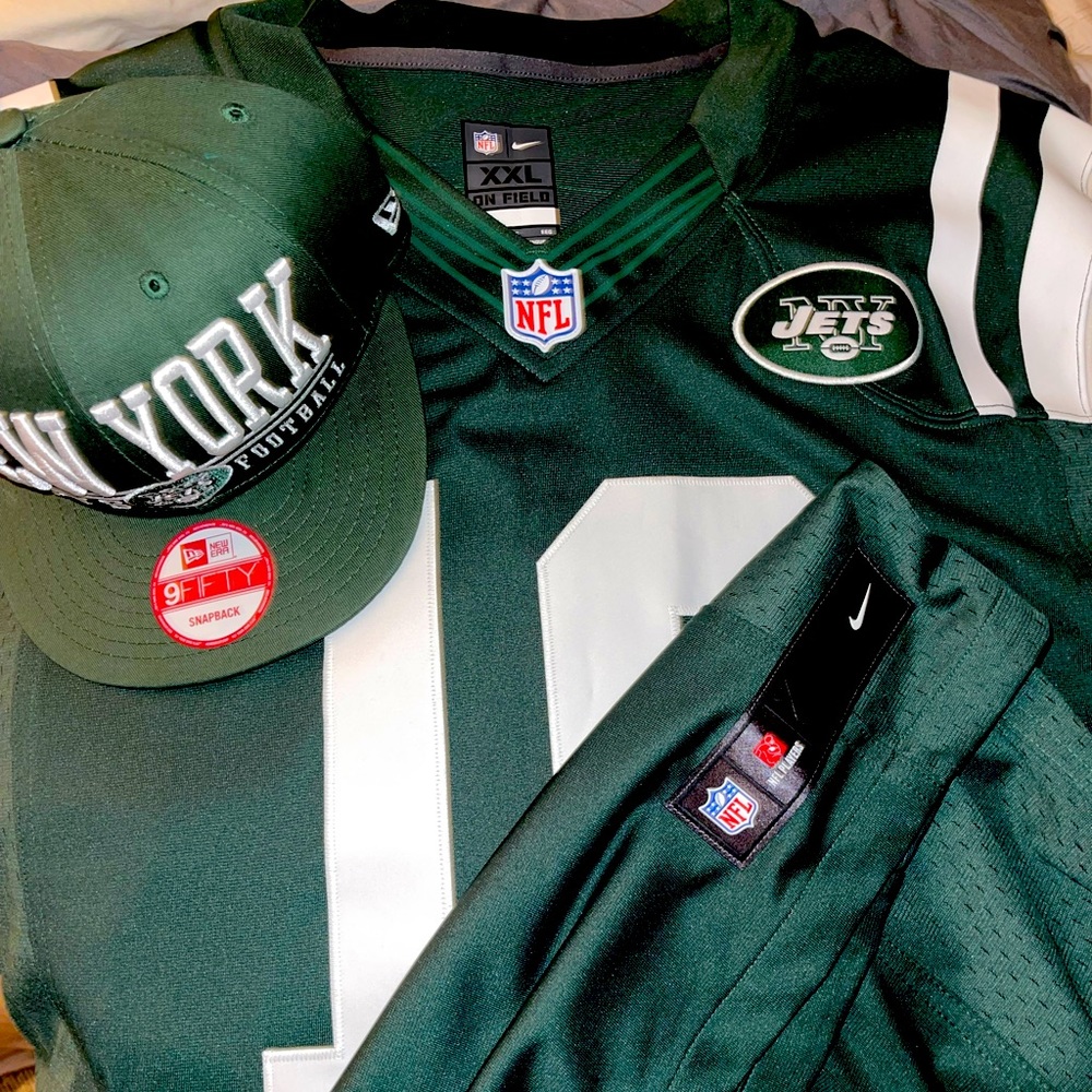 New York Jets Jersey & Hat